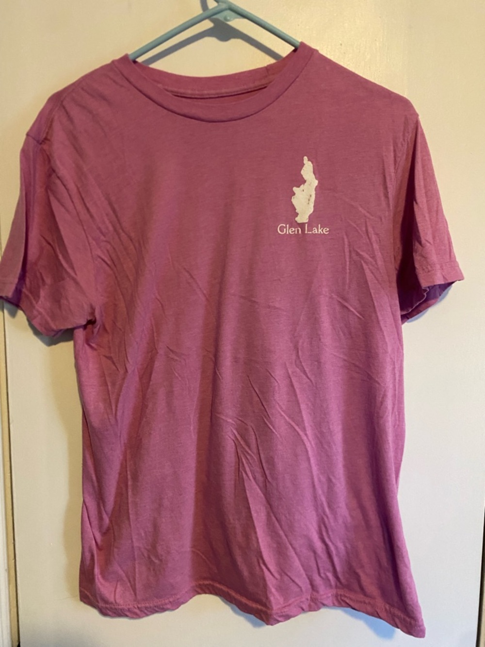 Men's Short-Sleeve Crewneck T-Shirt - Pink